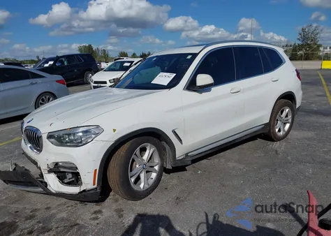 2019 BMW X3 Sdrive30I из США, поврежденный, VIN 5UXTR7C56KLR43898